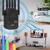 Dual Network Interface Wifi 6 Repeater Signal Amplifier Router 300Mbps Signal Booster Cellular Communication Amplifier