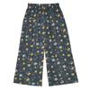 Summer Wide Leg Pants Woman Clothes Elastic Waist Elegant Casual Summer Pants