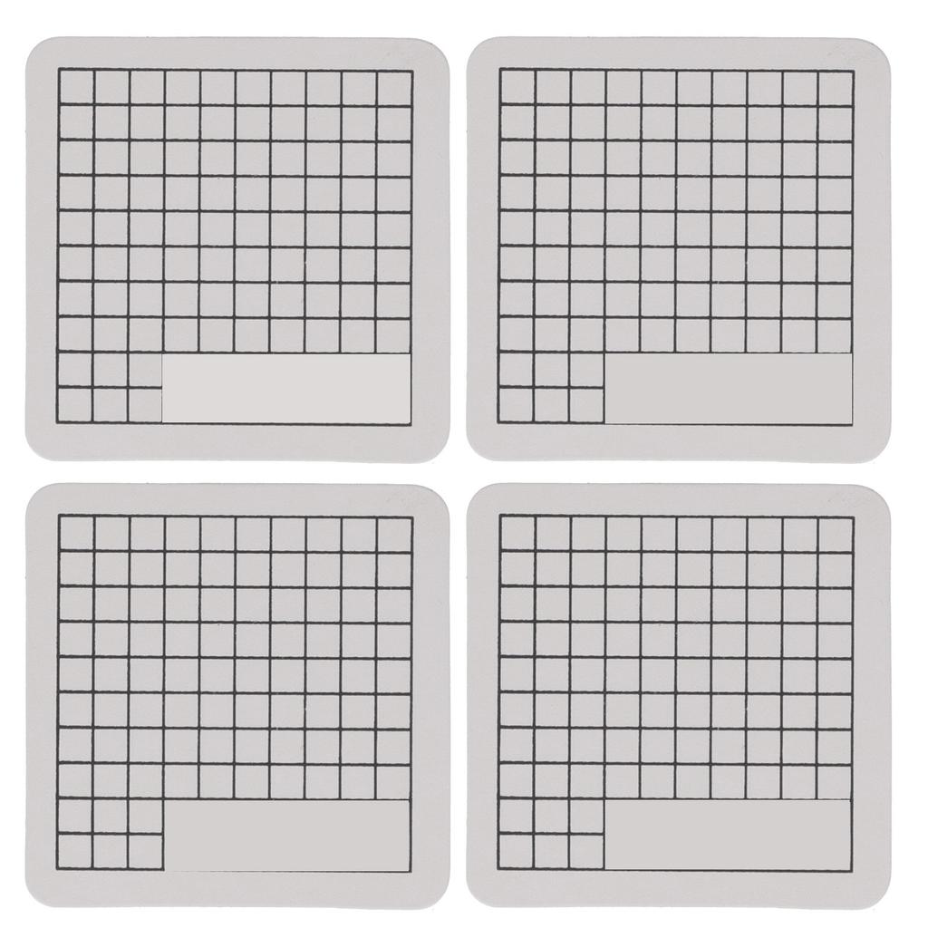 4Pcs Cutting Mat Mini Cute Model Cut Pad Paper Rubber Stamp Engraving Scale Board 6 x 6cm