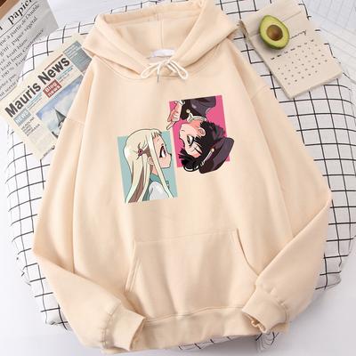 Jibaku Shounen Hanako Kun Hooded Men Demon Sayler Casual Hoodie Loose Streetwear Fleece Harajuku Sweatshirt Mens