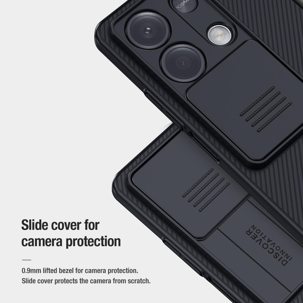 For Xiaomi Redmi Note 13 5G Case Nillkin CamShield Case Ultra-Thin Slide Camera Case for Redmi Note 13 Privacy Lens Back Cover