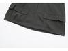 European & American Workwear Multi-Pocket Mini Skirt - Solid Color Casual Street Style Skirt