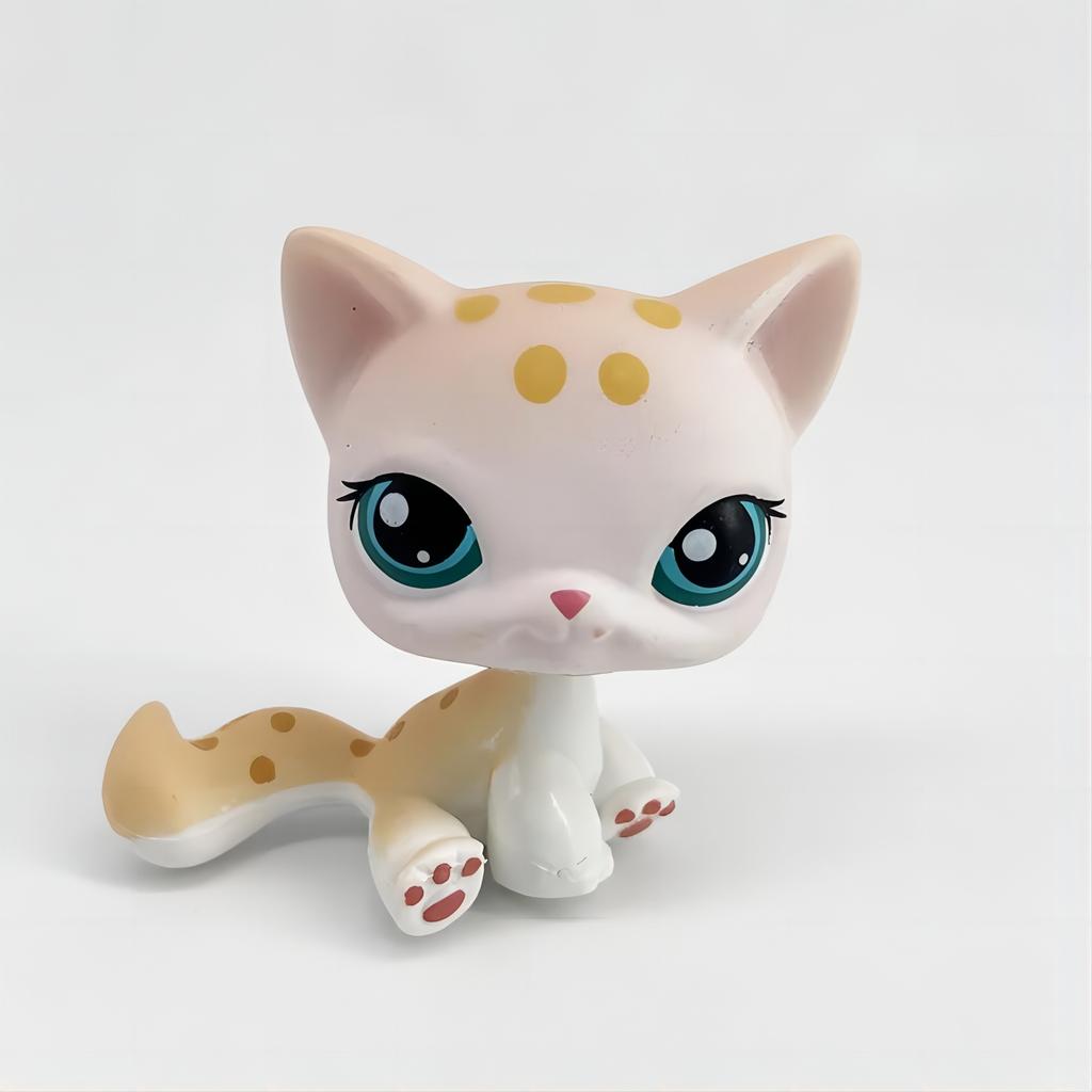 Raro Negozio di Animali lps Action Figure Stand Giocattolo Gatto Pelo Corto Vecchio Cane Originale Bassotto Pastore Alano
