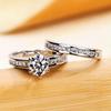 Luxurious Geometric Elegant Rings, Wedding Engagement Party Jewelry Accessories