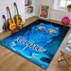 Custom KPop Demon Hunters Mat Personalized Name, Polyester Washable Indoor Entryway Rug, Gift for Christmas, Easter, Thanksgiving Day