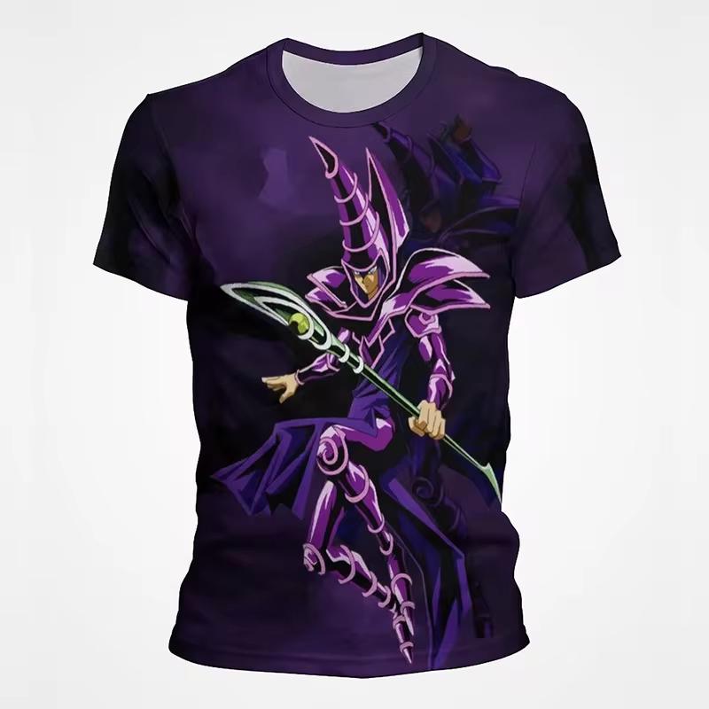 Anime Yu Gi Oh 3D Print T-Shirt Men Women Casual Fashion Short Sleeve Casual T Shirts Oversized Harajuku Tees Tops Kid Clothing