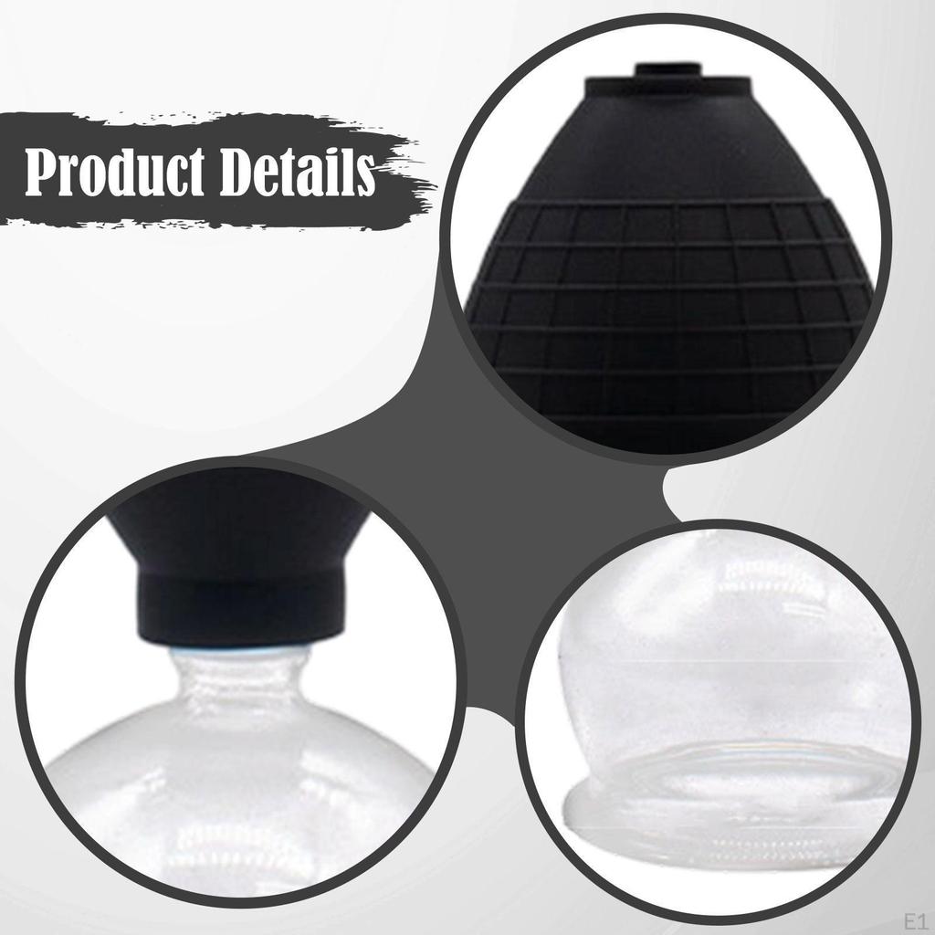 Glass Facial Cupping Face Cup Personal Massaging Tool Vacuum Massage for