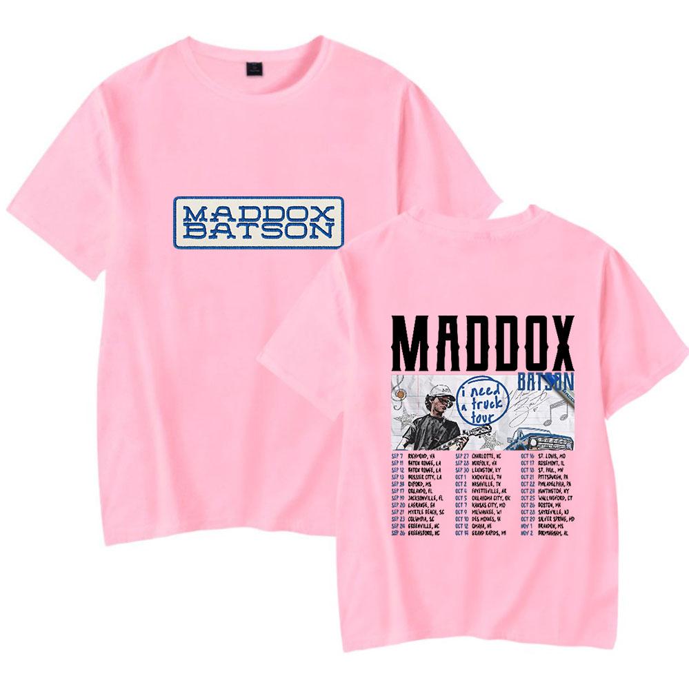 Maddox Batson T Shirt Fashion Printed I Need A Truck Tour Summer Harajuku Mens Tshirts Short Sleeves Mens Street Wear Clothing