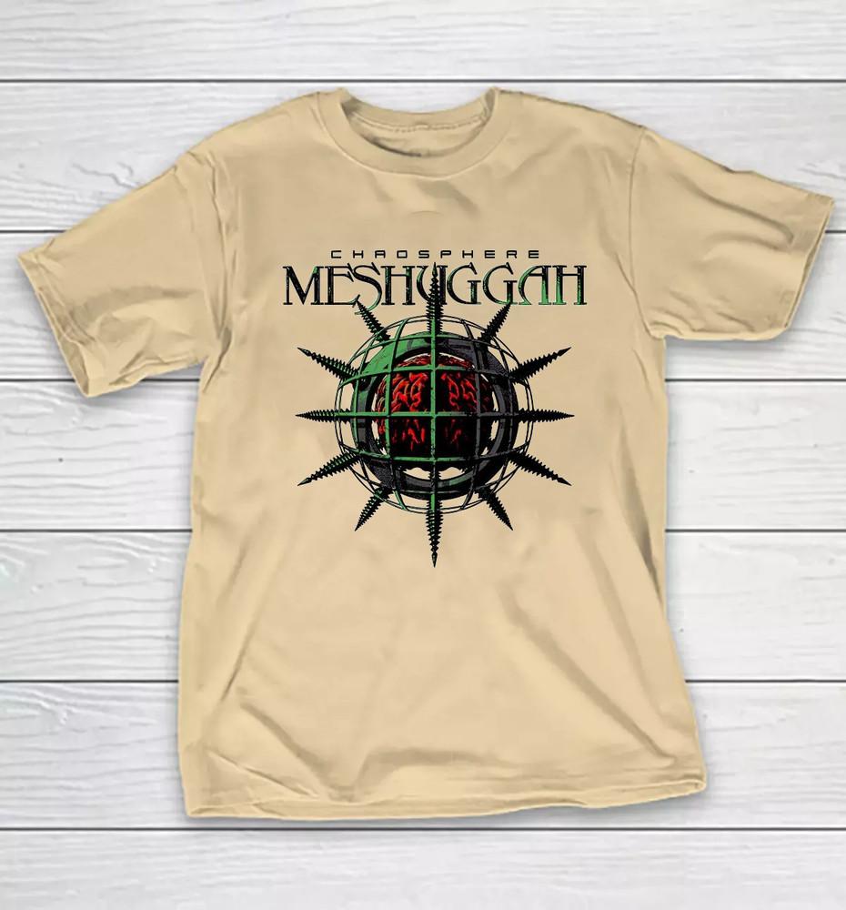 Chaosphere Green Sphere Meshuggah Band Yellow All Size T-Shirt BT300 Unisex T-Shirt XXXXL
