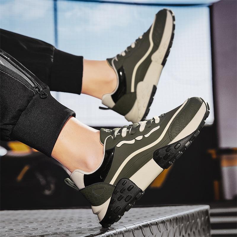 Four Seasons Hot Selling Fashion Casual Walking Shoes Non-slipWear Resistant Thick Soled Sneakers for Men Versatile Tennis Shoes