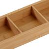 Bamboos Serving Tray Independent Separate Snack Tray Easy To Wipe Display Plate  Afternoon Tea
