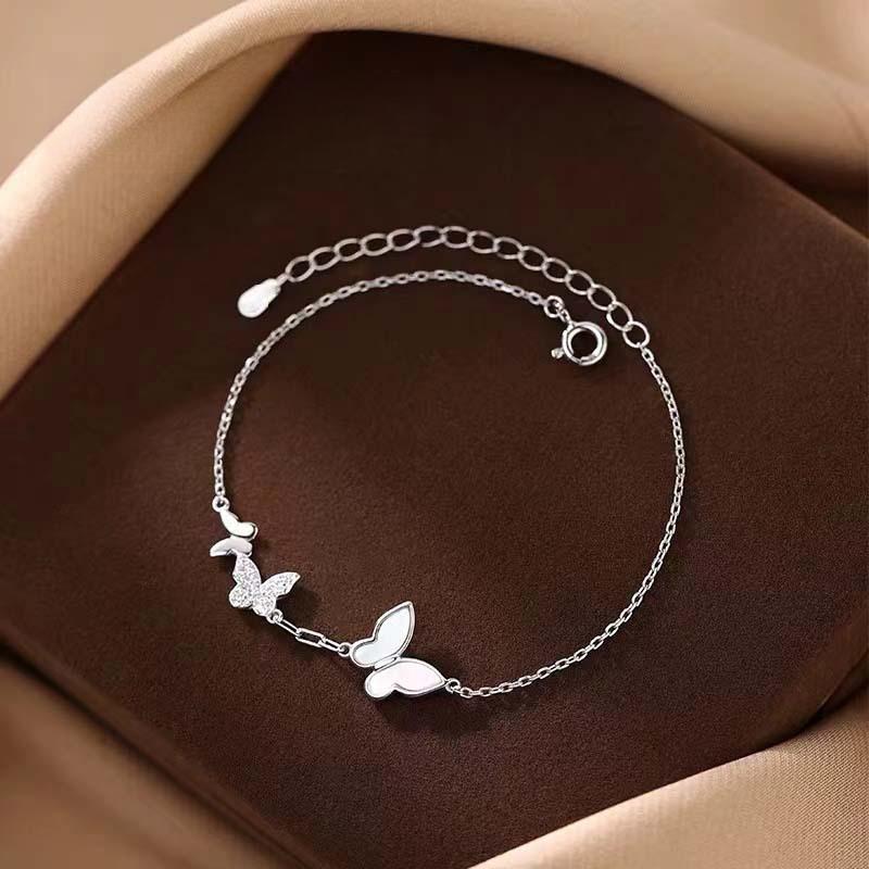 Butterfly Bracelet Women's Light Luxury Niche Feeling Exquisite New Models for Girlfriends and Girlfriends Birthday Gifts