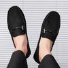Luxury Brand Mens All-match Loafers 2024 New Arrival Thick Bottom Male Business Shoes Leather Elegantes for Men Coiffeur Shoes