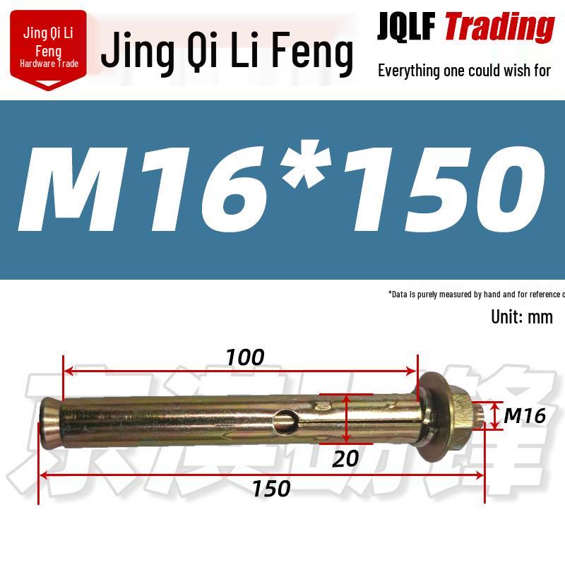 Small Head Carbon Steel Expansion Bolt - Zinc Plated Seamless Round Hole Pipe Mini