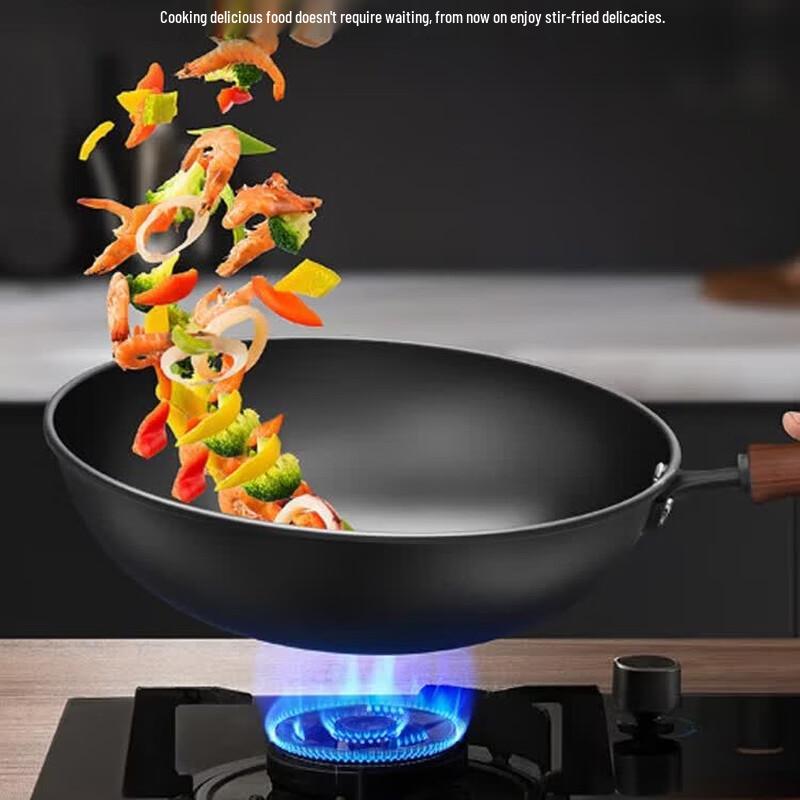 Kobach 32cm Chinese Traditional Iron Wok (2nd Gen)