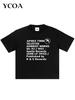 Męski T-shirt Aphex Twin Bawełniany Graficzny Oversizeowy Moda Koreańska Krótki Rękaw Bluzki Koszulki Y2k Streetwear Estetyczny Odzież Harajuku