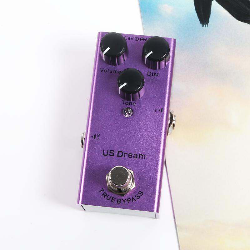 Electric Guitar Pedal Overdrive/ Distortion/Chorus/Delay/Tremolo Delay Looper Reverb True Bypass for Versatile Tones