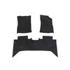 Durable Black Nylon Velvet Floor Mats for Refine M5 (2016-2019) Custom Fit