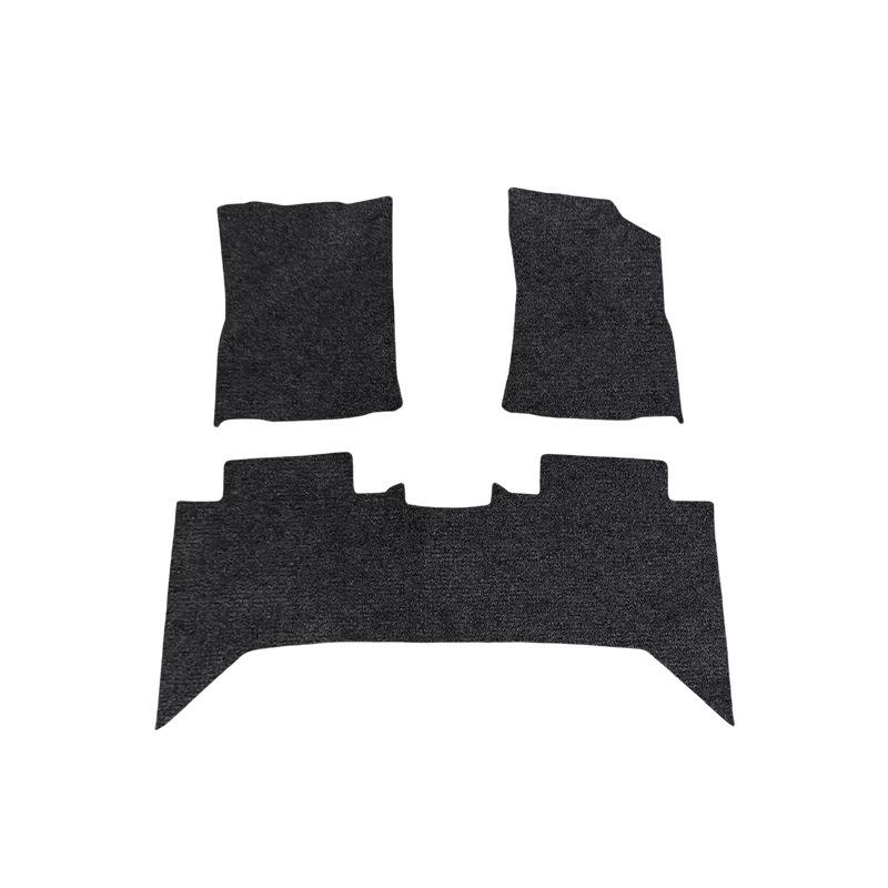 Durable Black Nylon Velvet Floor Mats for Refine M5 (2016-2019) Custom Fit