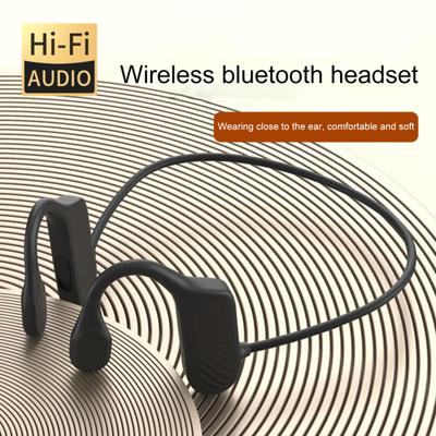 BL09 Bluetooth-compatible Earphone IPX5 Life Waterproof Long Standby Stereo Wireless Hanging-ear Bone Conduction Headset for Sports