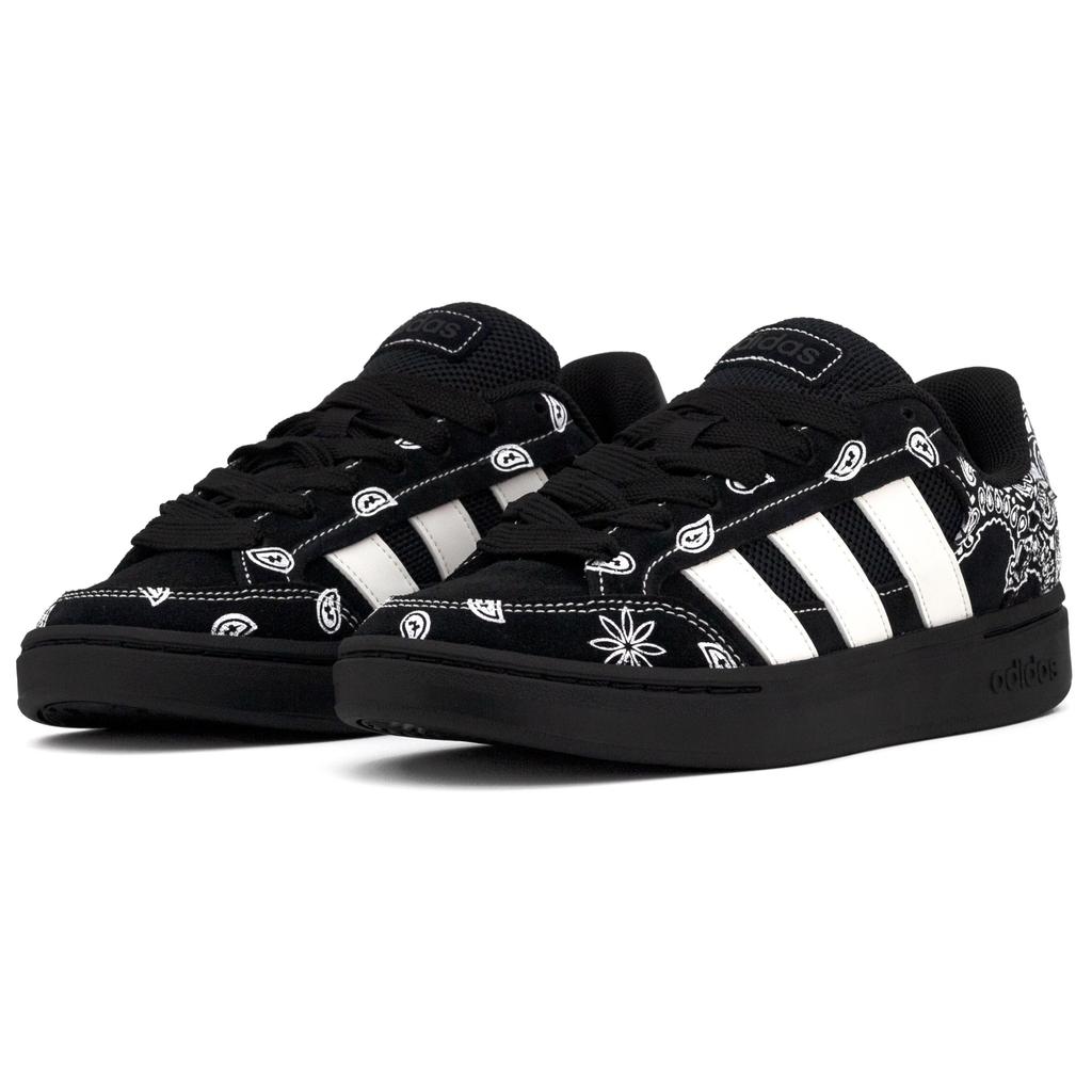Adidas Gc Alpha Sk8 Low top Skateboard Shoes Unisex Black White JR9819(Team-)