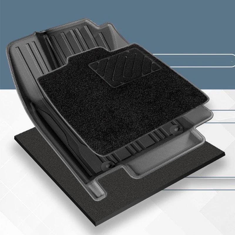 Car Floor Mats For BYD Dolphin Mini Seagulls EV 2024 Trunk Mats Waterproof Non-slip Carpet Back Seat Protector Boot Liner Tray