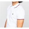 Moncler FW20 Logo Knit Striped Polo Shirt Men tops White G10918A7030084556001