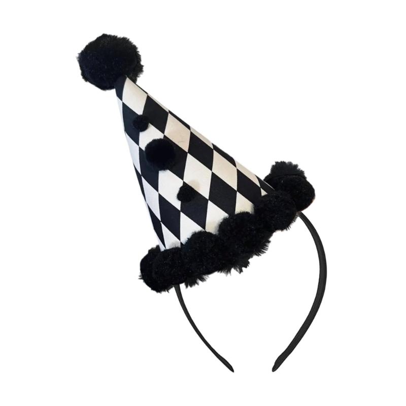 Adjustable Halloween Headband For Kids Cosplay Light Weight Comfortable Party Headpiece Halloween Costume Accessory
