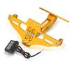 FOR KAWASAKI Z1000 Z 1000 2003 2004 2005 2006 2007- Motorcycle Adjustable Angle License Number Plate Frame Holder