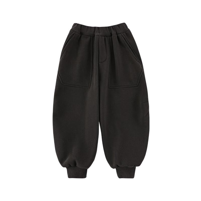 Yoyou Boys  Winter Fleece Ribbed Joggers 80 cm