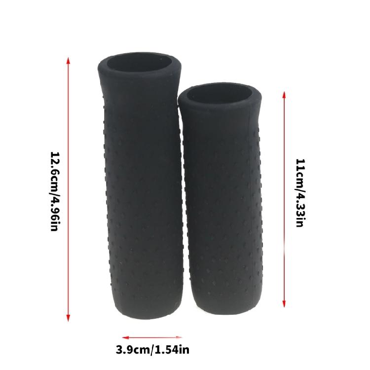 Electric Scooter Handle Grip Handlebar Protector Nonslip Silicone Handlebar Grip Handle Sleeves Cover Easy To Install