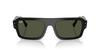 Occhiali da sole 0RB4454F LUKAS NERO VERDE 66773153 Vestibilità Asiatica Polarizzati [Ray-Ban] (Nero/Verde)