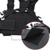Universal Two Way Radio Chest Bag Hands-Free Walkie-Talkie Holder Adjustable Water Resistant Front Vest Bag