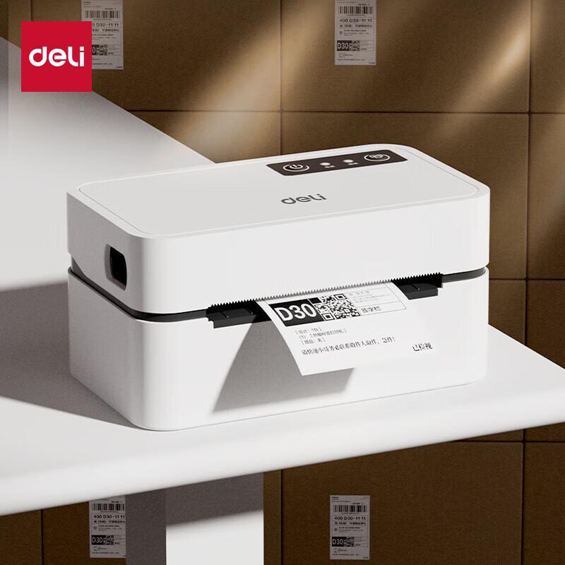 Deli GE390W 80mm Bluetooth High-Speed Thermal Label Printer