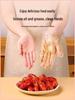 ZISIZ Disposable Food Grade Plastic Gloves