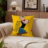 Classic Popeye the Sailor Cushion Cover Cushion Cover Set 4Pcs 50x50 45x45 40x40 Pillowcase Decorative Sofa Home Decor