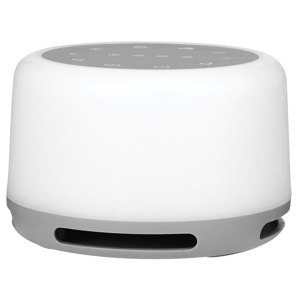 Aparat portabil de zgomot sonor pentru somn cu 7 lumini de noapte colorate pentru relaxare în somn