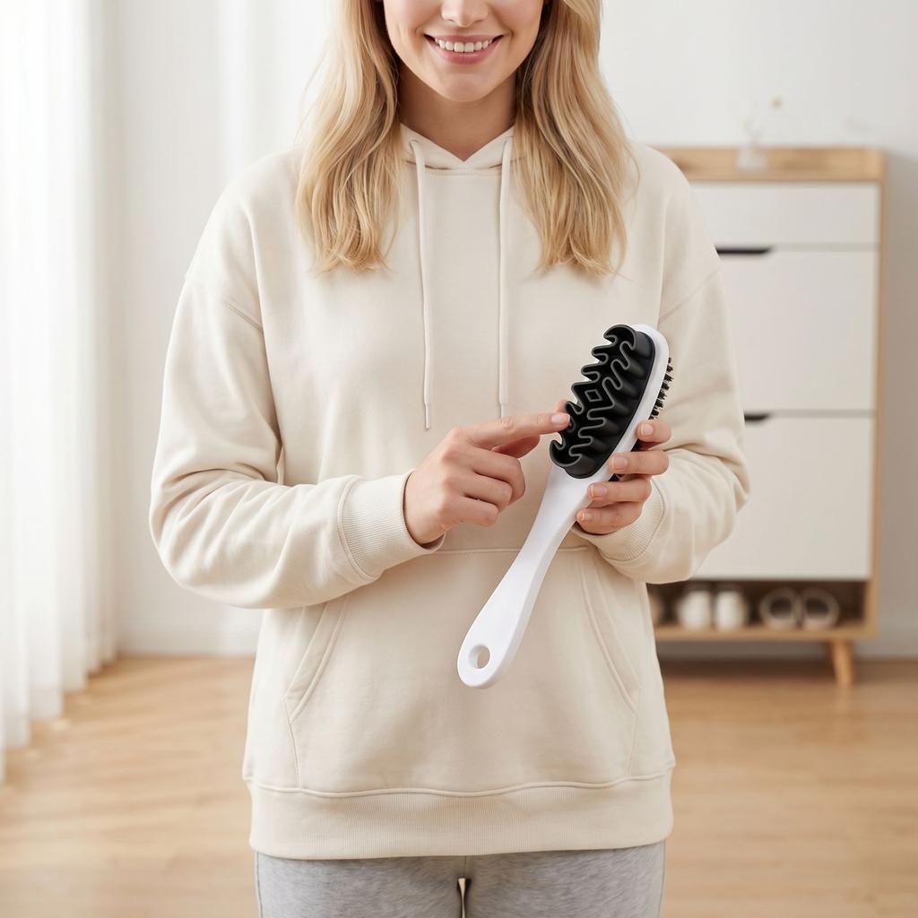 Suede Shoe Brush And Eraser,2 In 1 Scrub Suede Shoe Brush