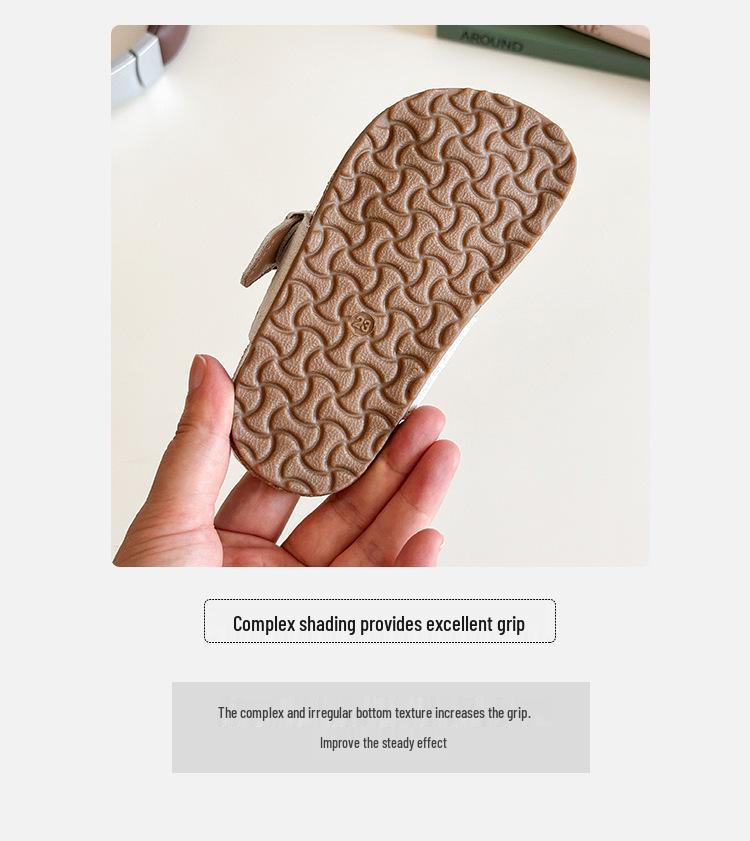 2025 Non-Slip Girls' Flip-Flop Sandals: Summer Beach Shoes with Flat Bottom