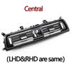 Carbon Fiber LHD RHD Front Rear Chromed AC Vent Grille Cover Panel For BMW 5 Series F10 F11 520 525 528 530 535