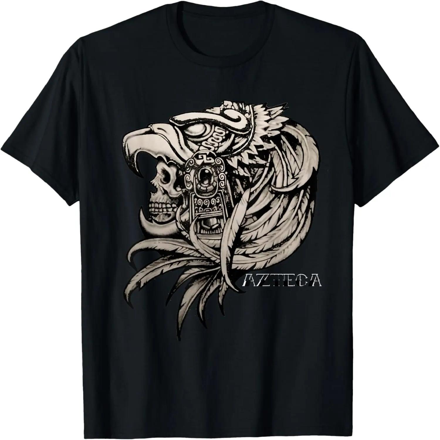 

Aztec Skull T-Shirt Calabera Azteca Shirt T-Shirt XXXXXL різнокольоровий
