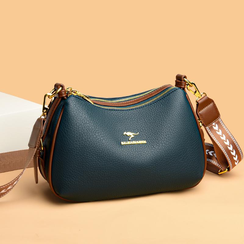 Vysoce kvalitní dámské kožené tašky nové dámské malé crossbody kabelky přes rameno pro ženy špičková módní dámská kabelka
