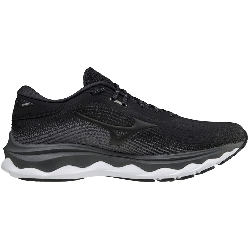 Mizuno Wave Sky 5 Running Size for and Training Shoes, Lightweight, Men's, Black/Black, 28.0 cm, 4E, Jogging, Marathons, Sports,