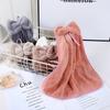 Soft Absorbent Bowknot Cloth Hanging Wipe Dishcloths Hand Towel Bathroom Accessories Kitchen Tools