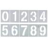 ZERONOWA Parking Lot Number Stencil License Plate Plate, Spray-On (30cm)
