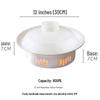Nordic Ceramic Candle Heated Food Warmer Plate