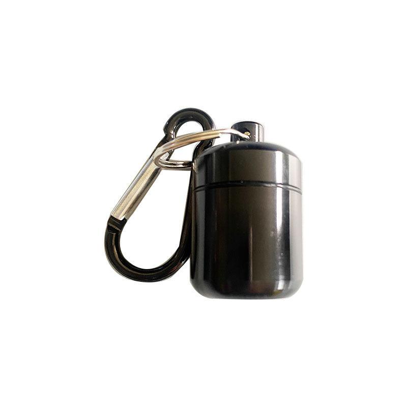 Portable Mini Pill Case Keychain Box Waterproof Travel Container Bottle With Keyring For Medicine Ear Plug Jewelry
