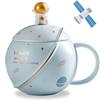 400ML Novelty Space Mug Space Themed Water Cup Astronaut Coffee Cup Ceramic Material Perfect for Water Milk Beverages