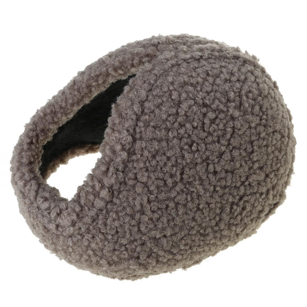 Thicken Berber Fleece Ear Muffs for Men Warm Ear Warmers Cold Weather Earmuff Breathable Ear Covers for Outdoor Activity