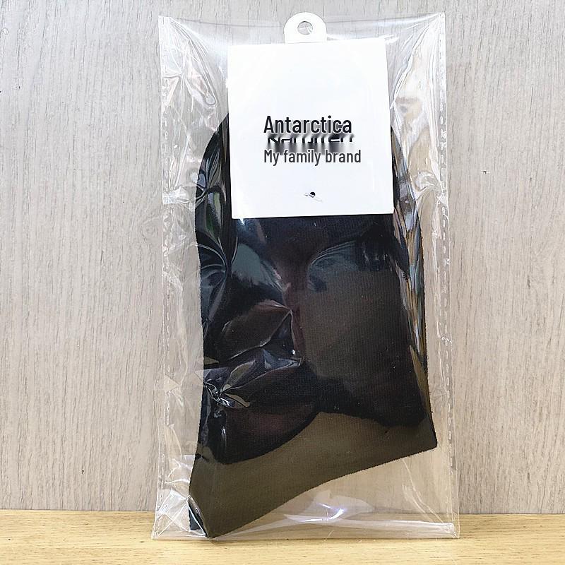 Antarctic Men s Mid-Calf Breathable Cotton Socks - Sweat-Wicking, Individually Packaged for Autumn/Winter